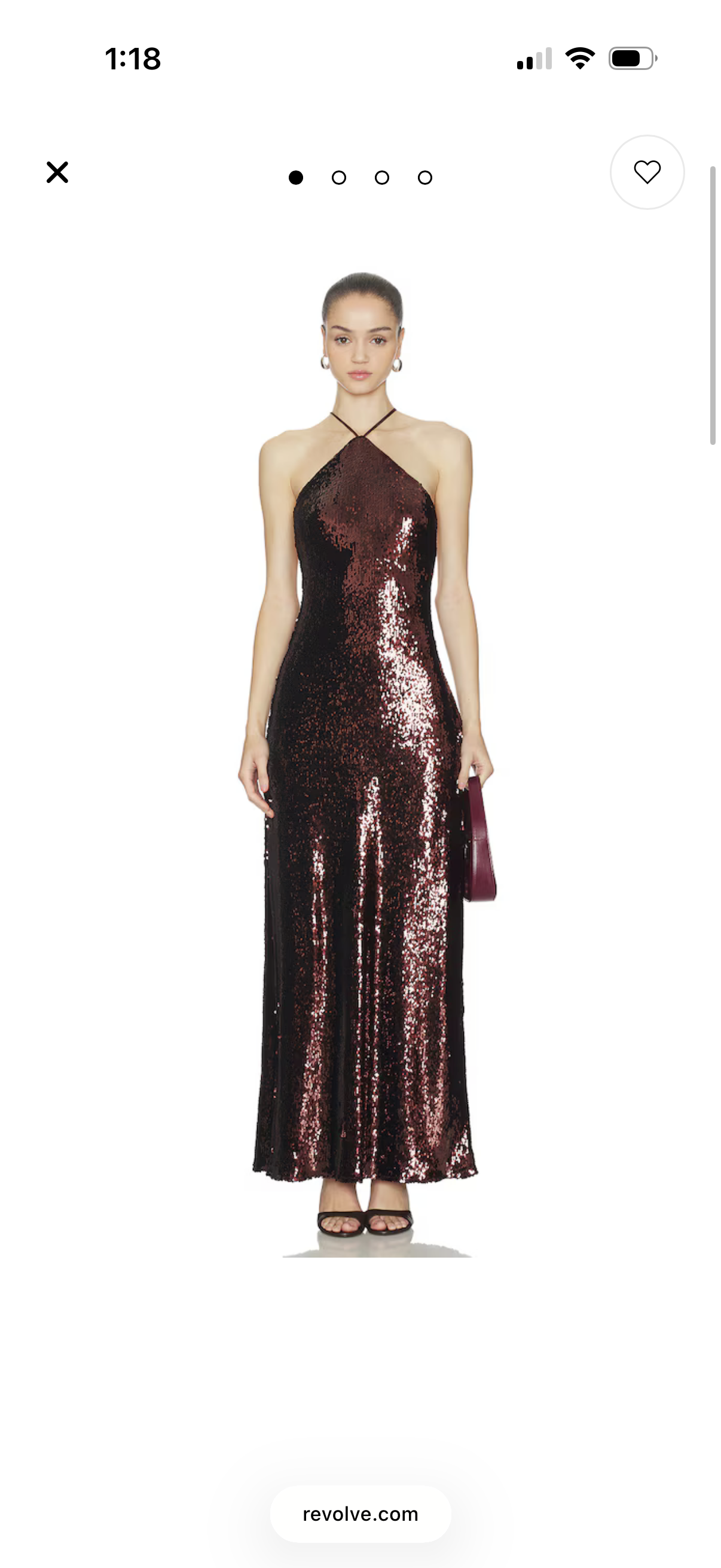 Brown Sequin Dress by Revolve - Pickle Brown Sequin Dress by Revolve - Pickle