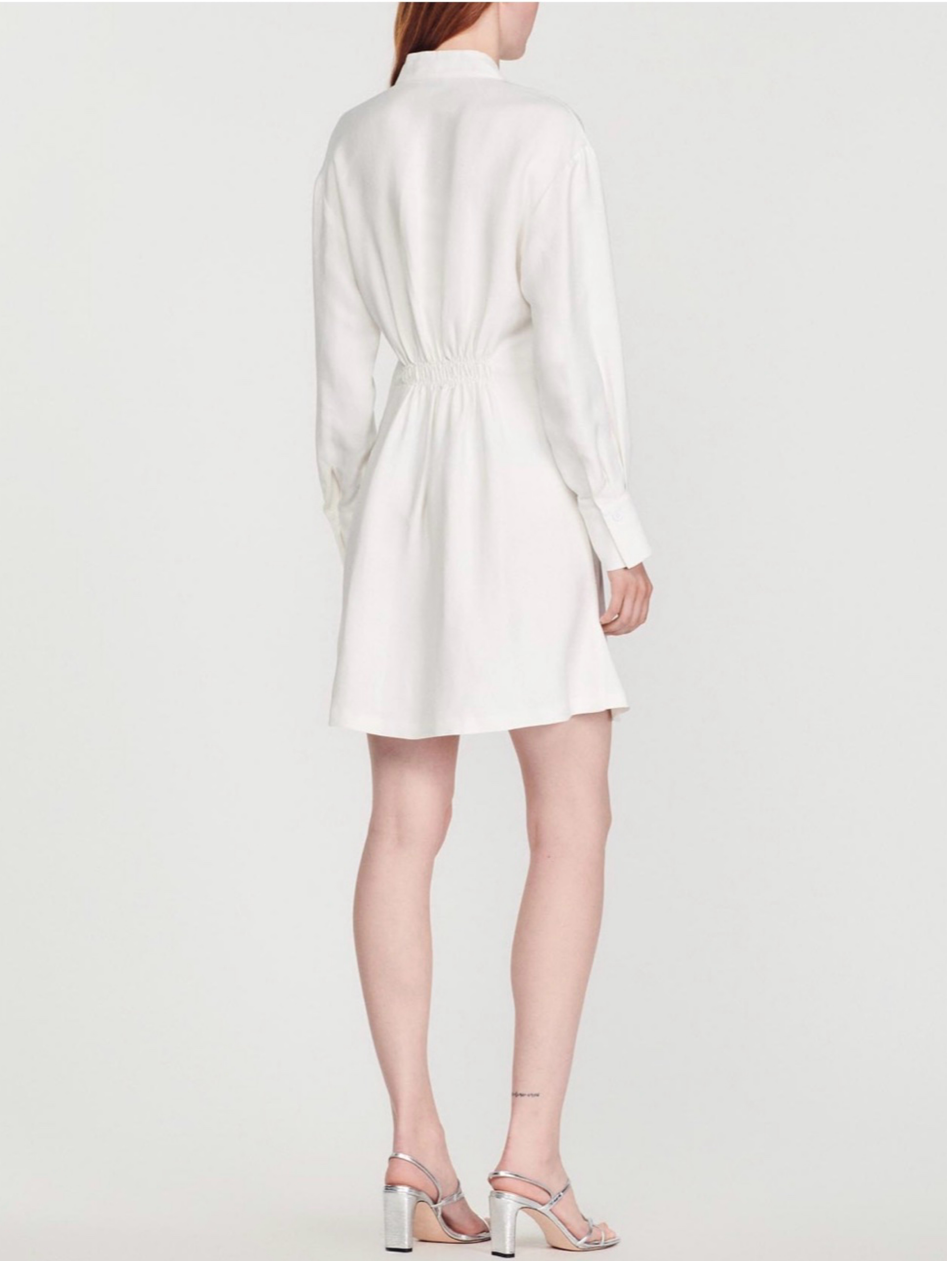 sandro celia ruched mini dress Sandro Celia Dress by Sandro