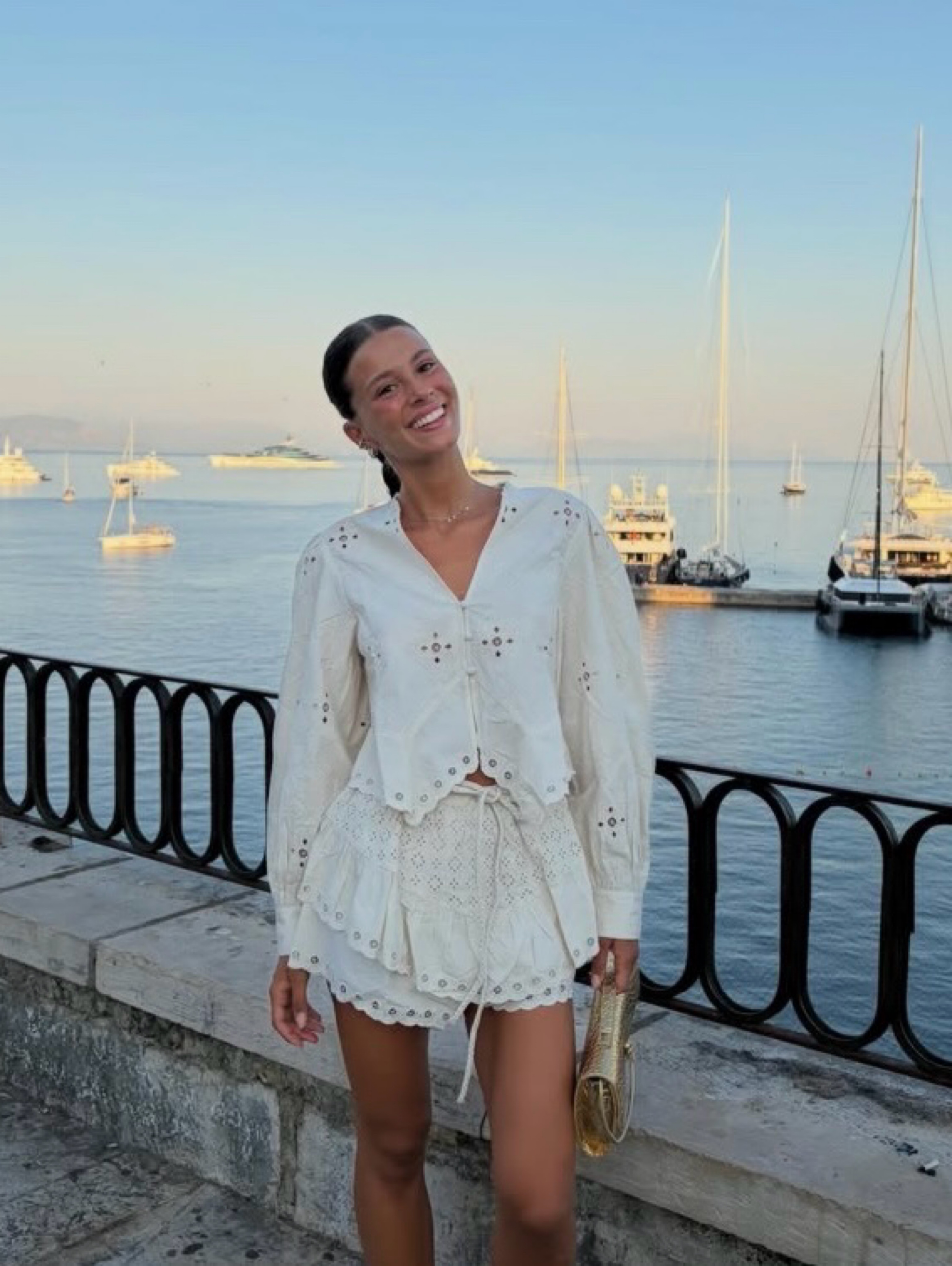 White Zimmerman 2 Piece Eyelet Set by Zimmermann | Pickle