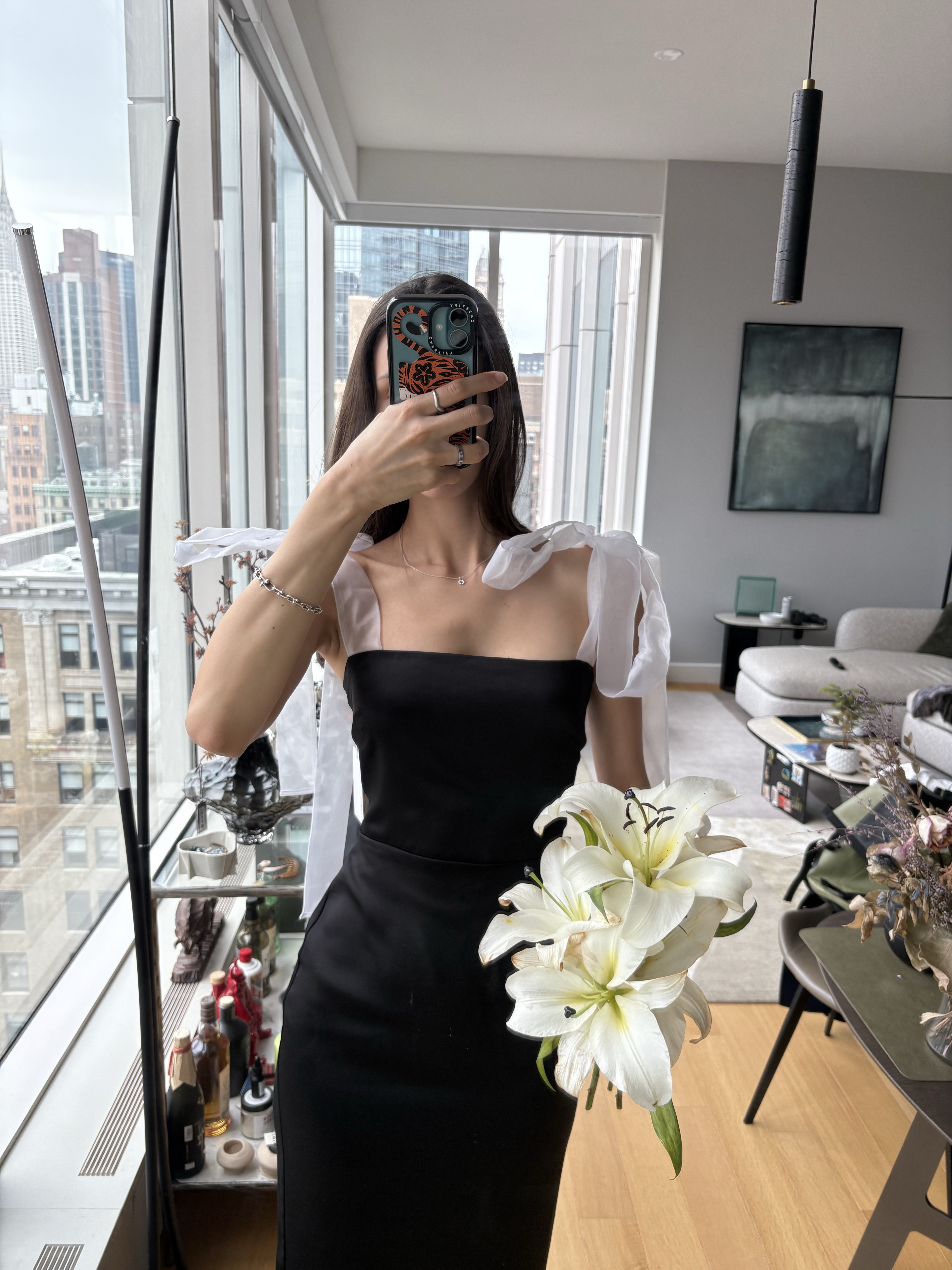 kacia satin dress REFORMATION