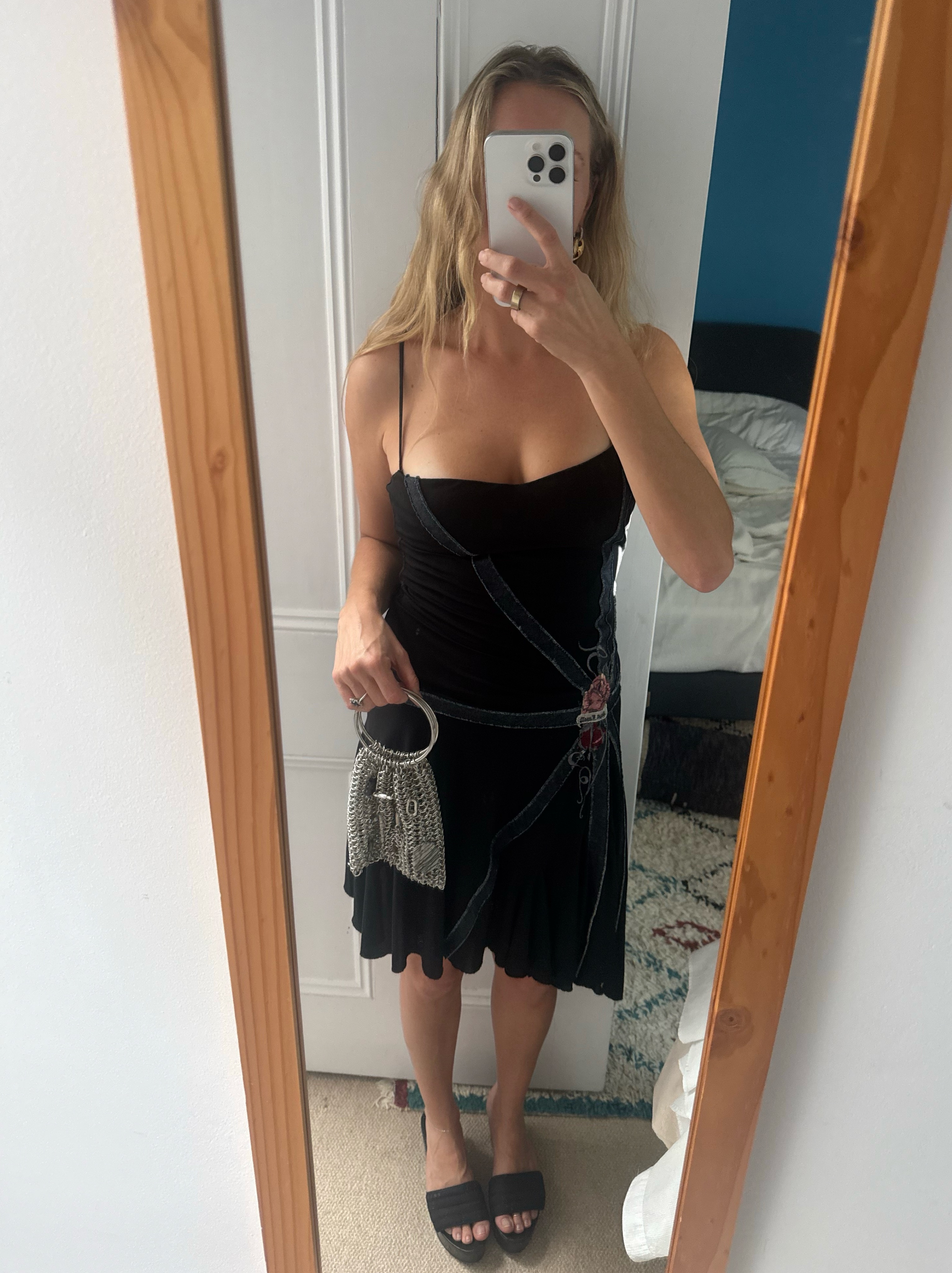 Vintage 2004 Just Cavalli Black Dress