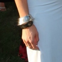 Oscar de la renta Silver Tone Cuff
