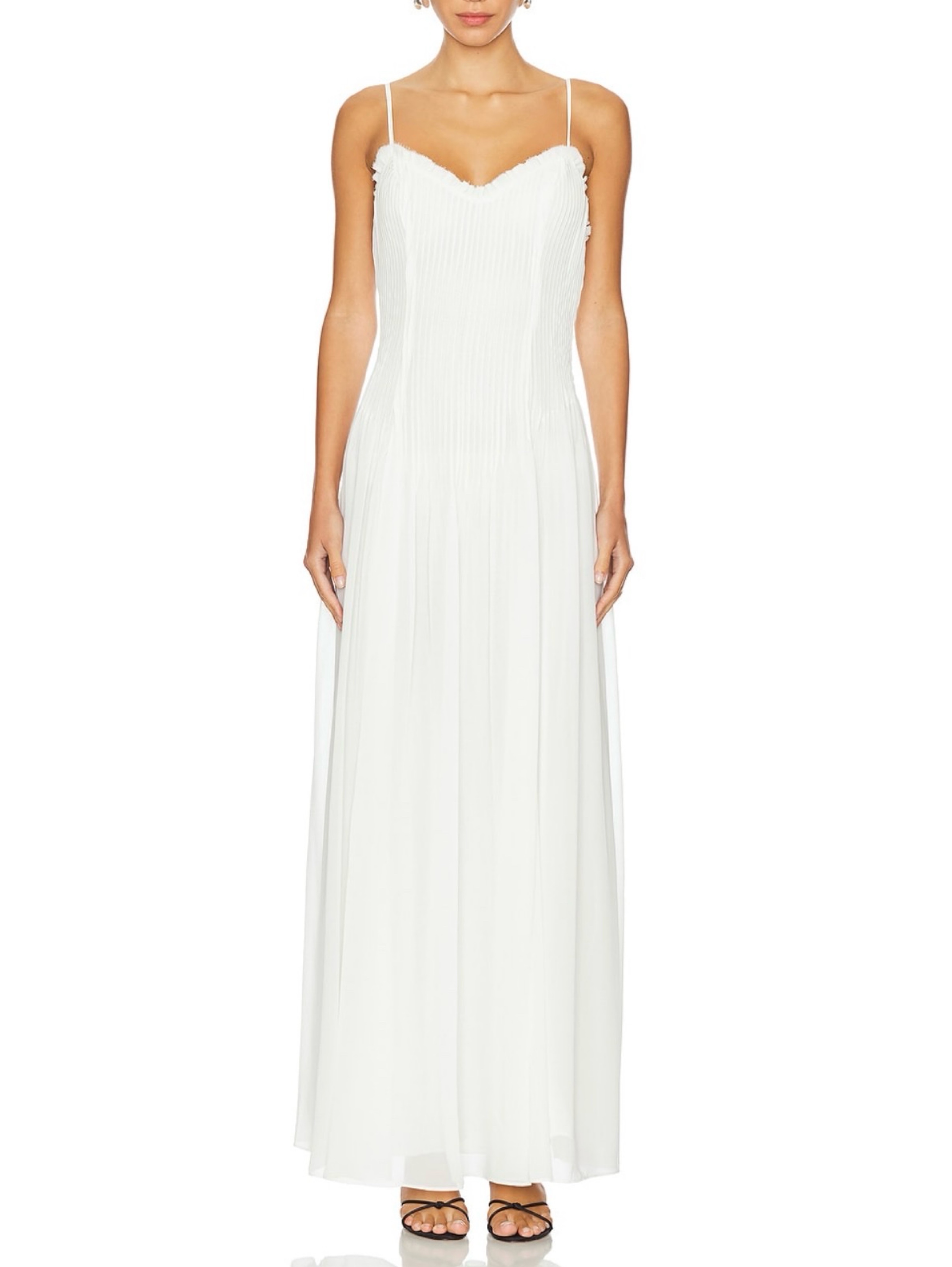 x maggie macdonald mariam mini dress in ivory Lovers and Friends - x Maggie MacDonald Mariam Mini Dress