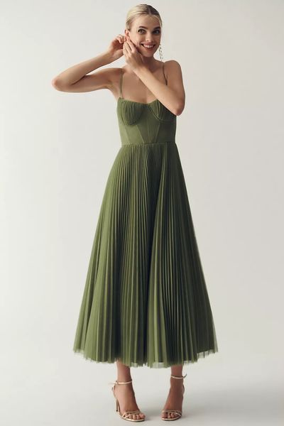 Hutch Amara Corset Midi Dress by Hutch