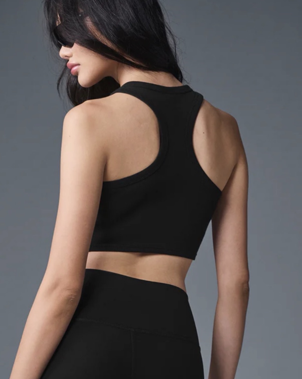 ALO Airbrush Real Bra Tank by Alo Yoga - Pickle