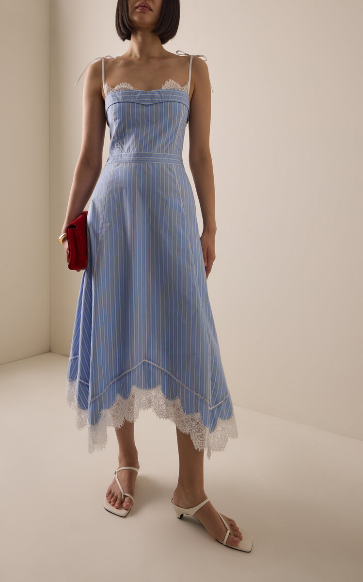 jonathan simkhai pleated dress SIMKHAI Selene Gown in White