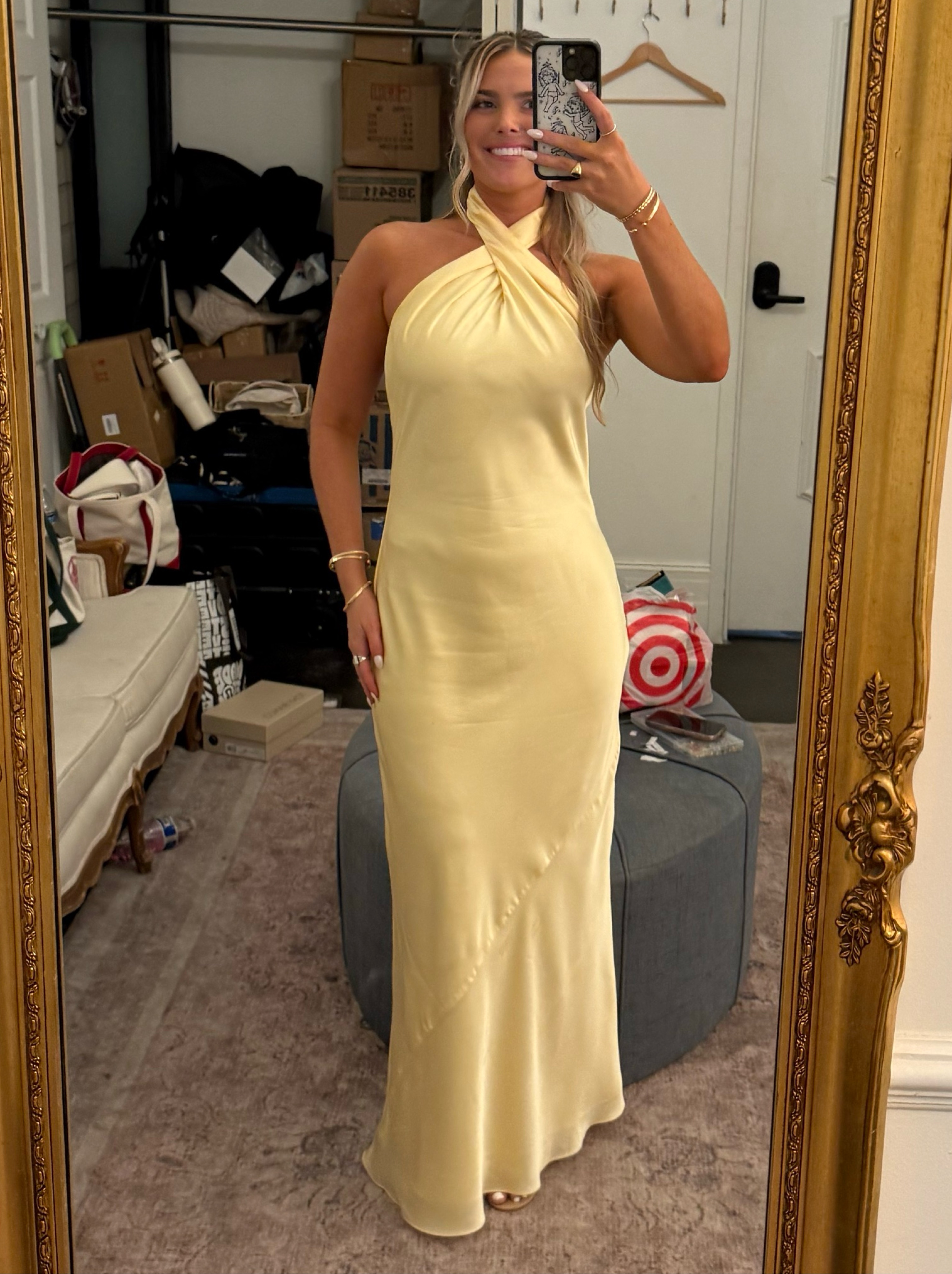 Show me your MuMu- Jasmine Halter Maxi Dress