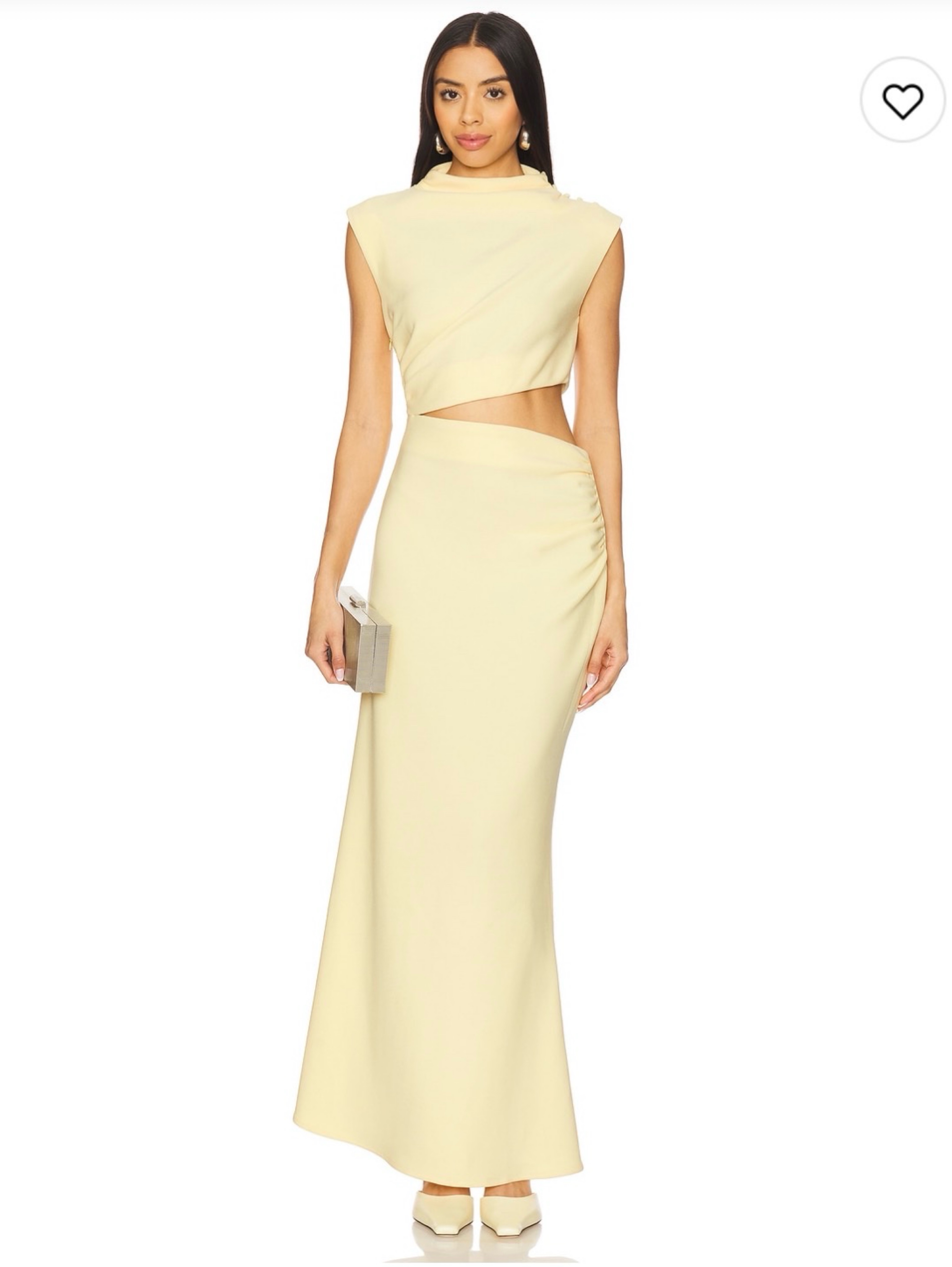 Butter Yellow Elliatt Nola Gown