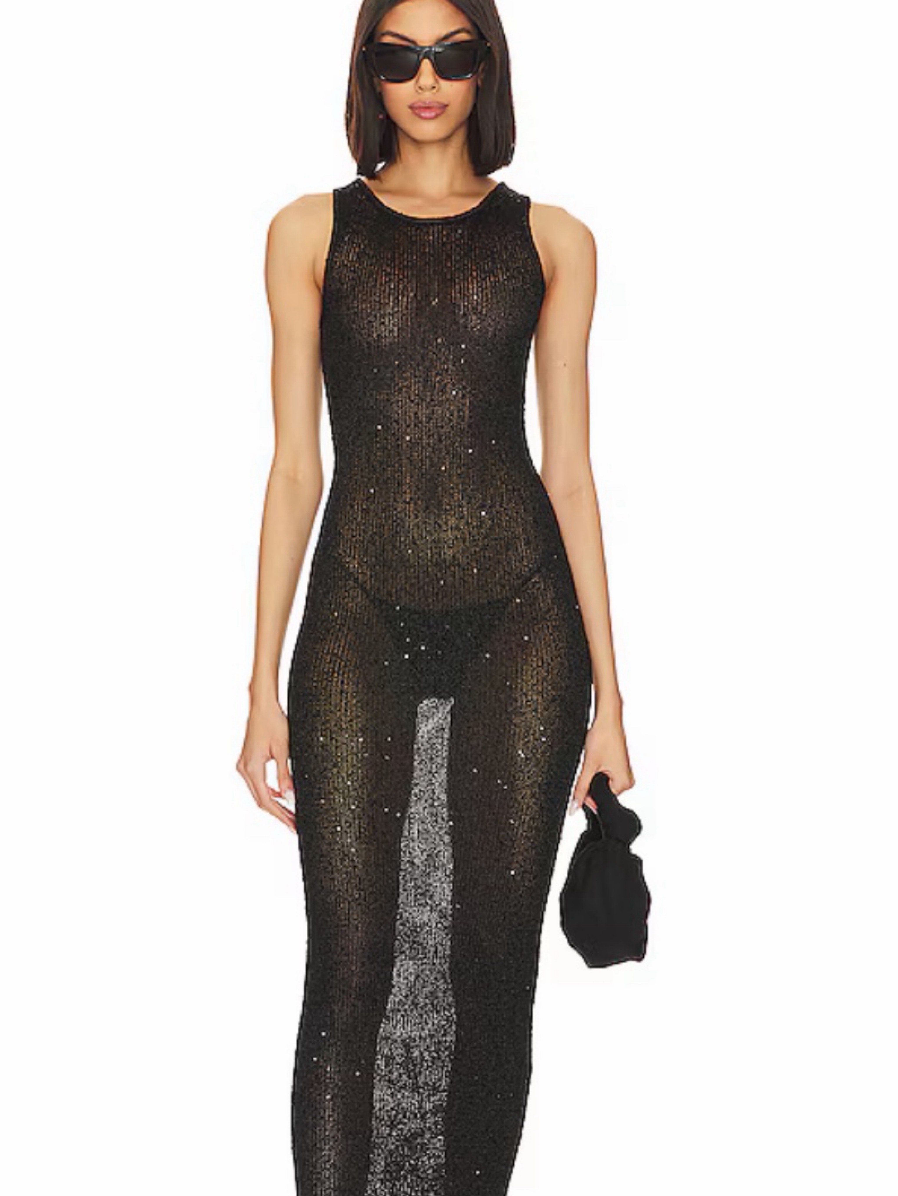 Black Asta Resort Dress