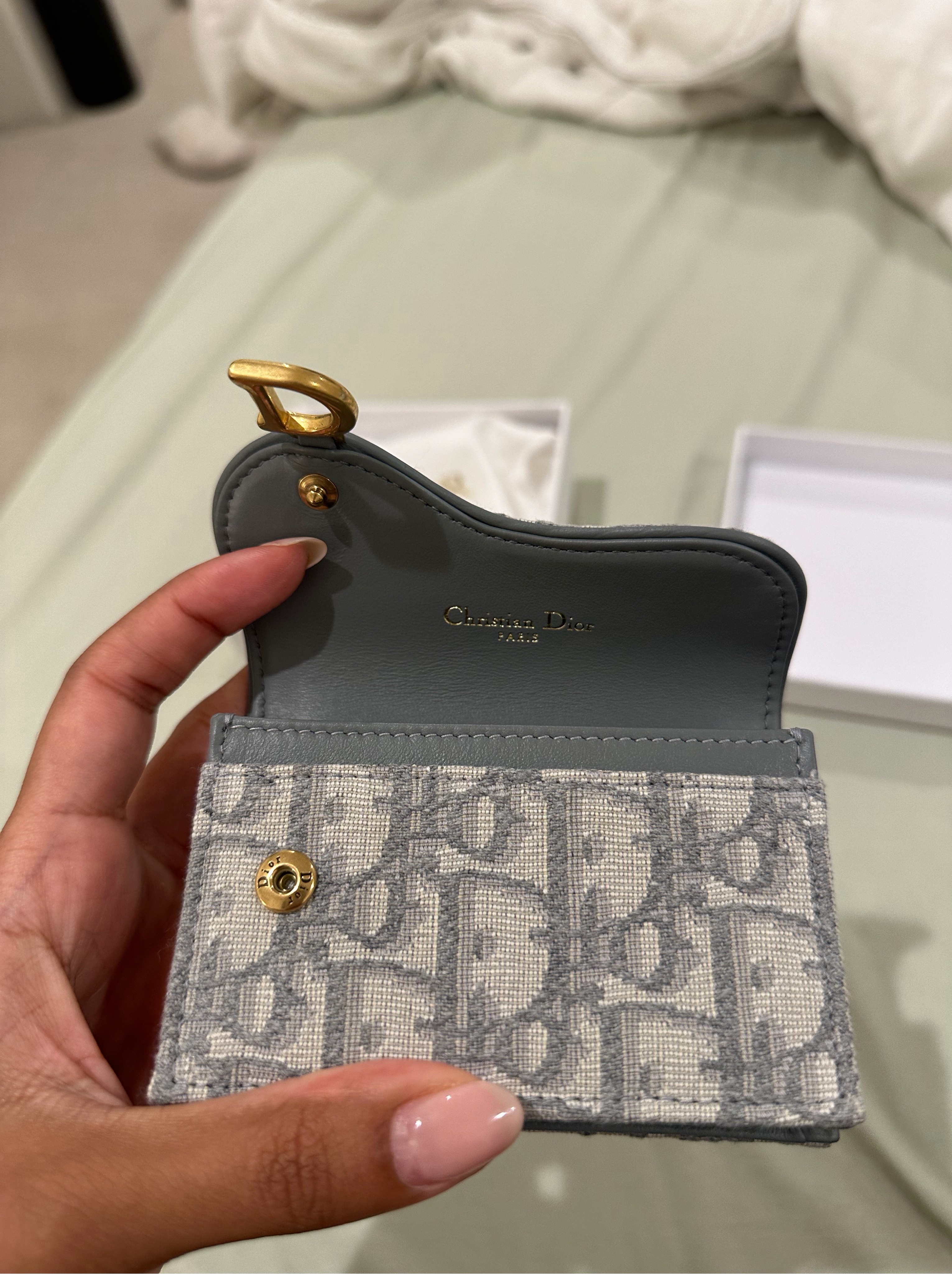 Dior Saddle Card Holder by Dior | Pickle