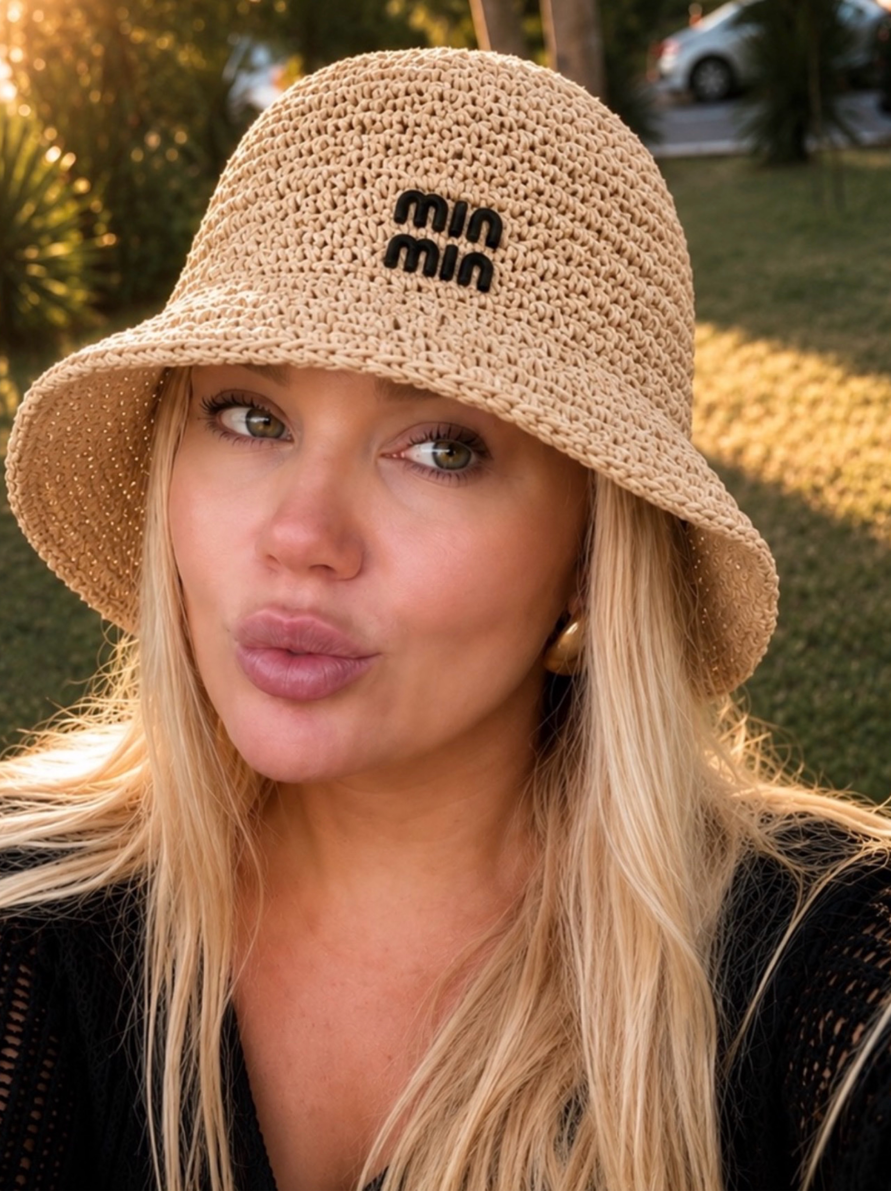 Chic Straw Miu Miu Hat by Miu Miu | Pickle