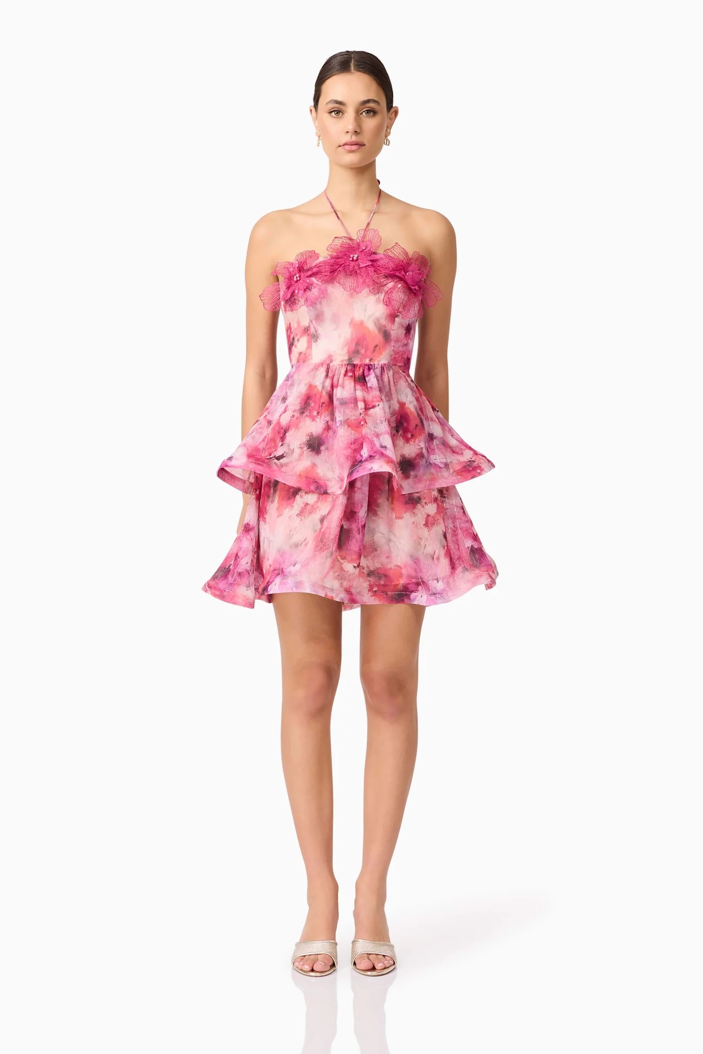 Elliatt Evalina Floral Mini Dress