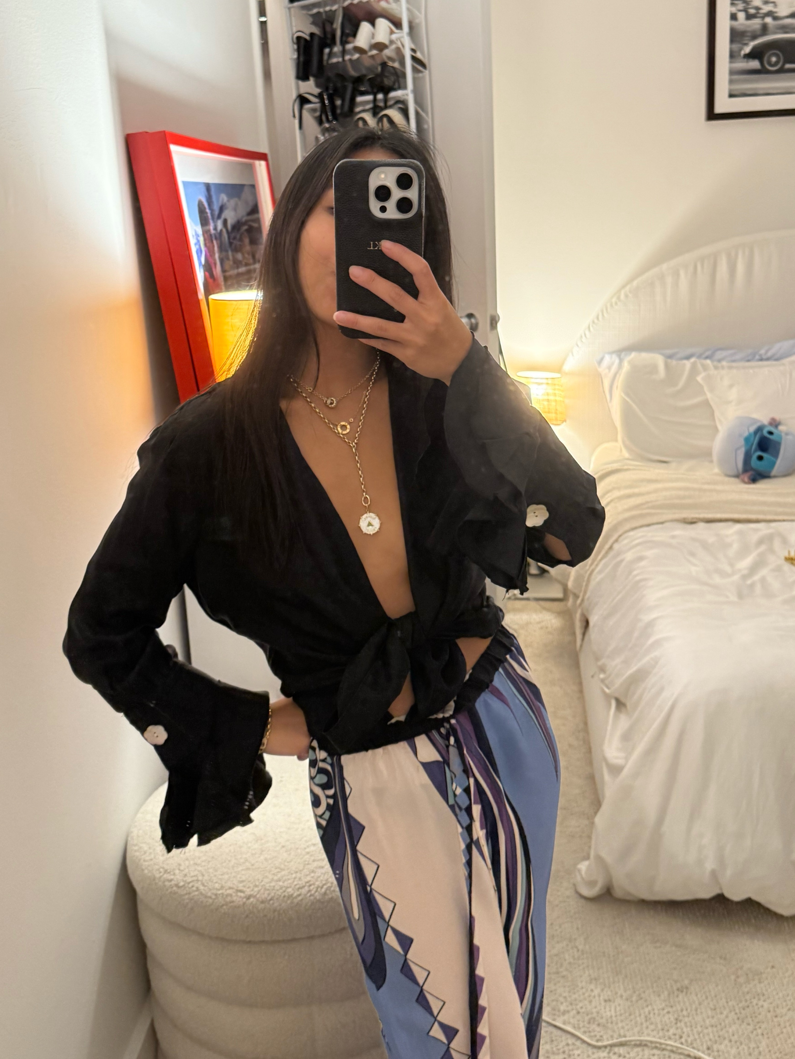 Buci Silk Top