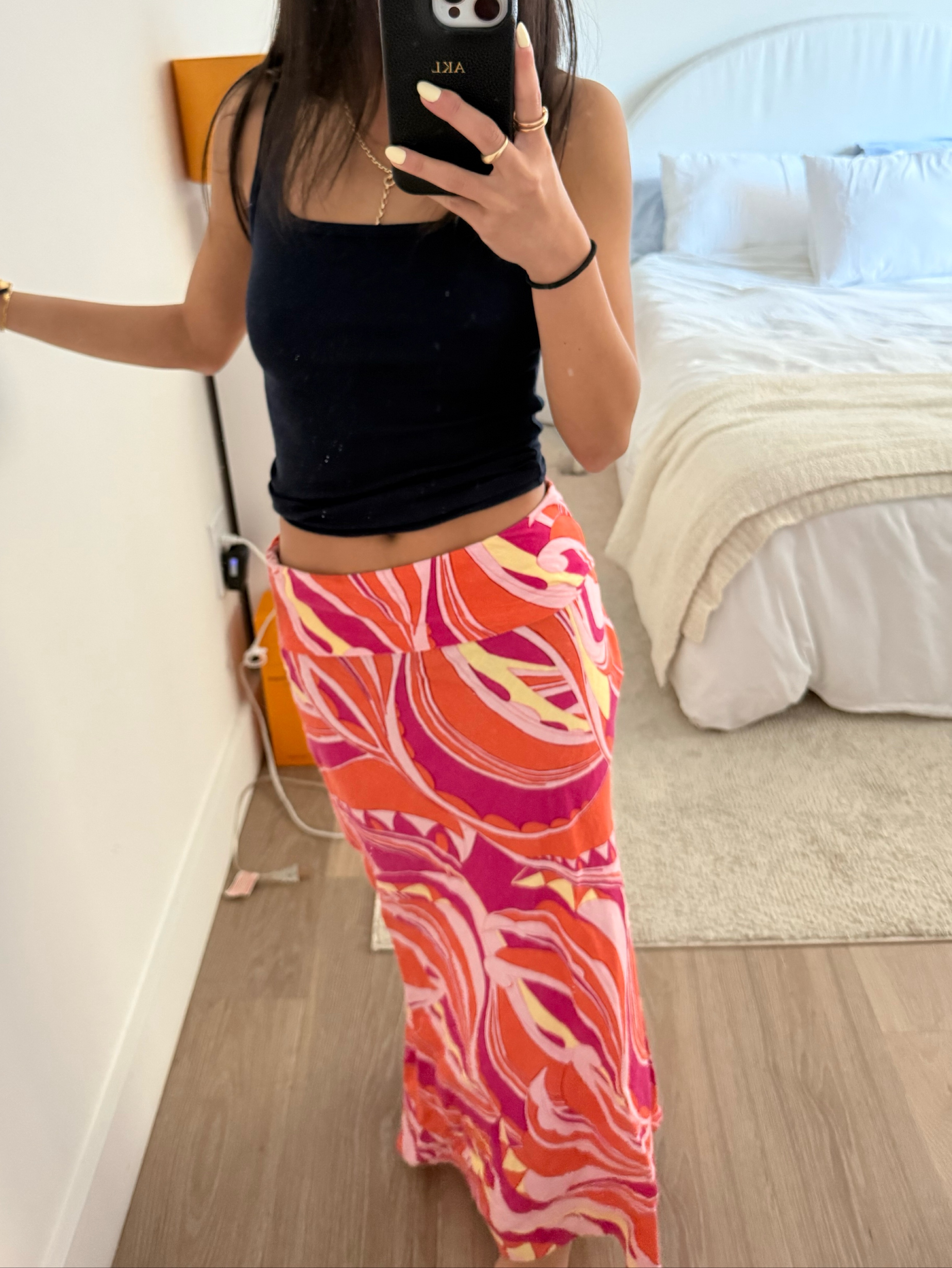 Cult Gaia Midi Skirt