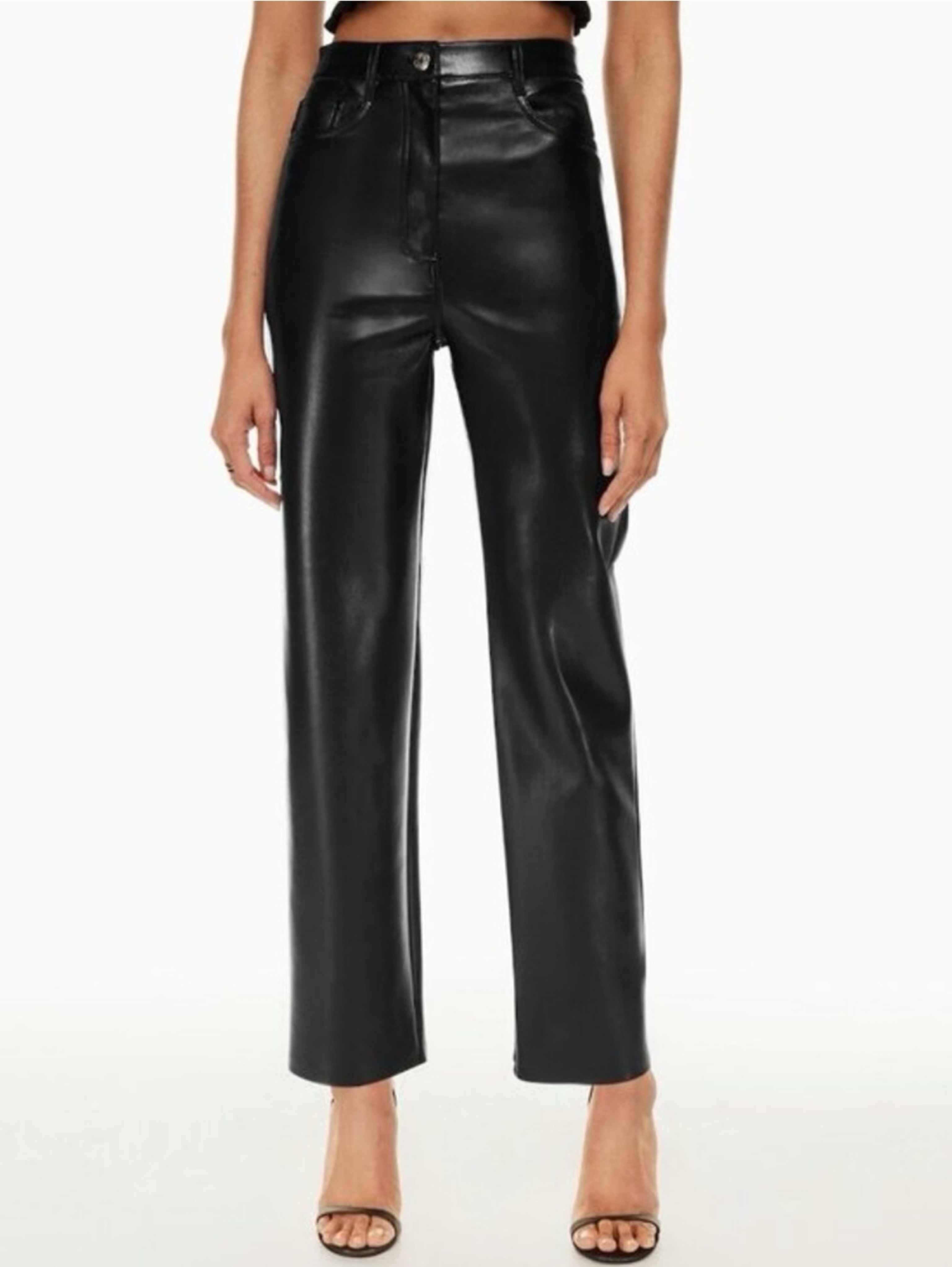 Aritzia Vegan Leather Melina Pants