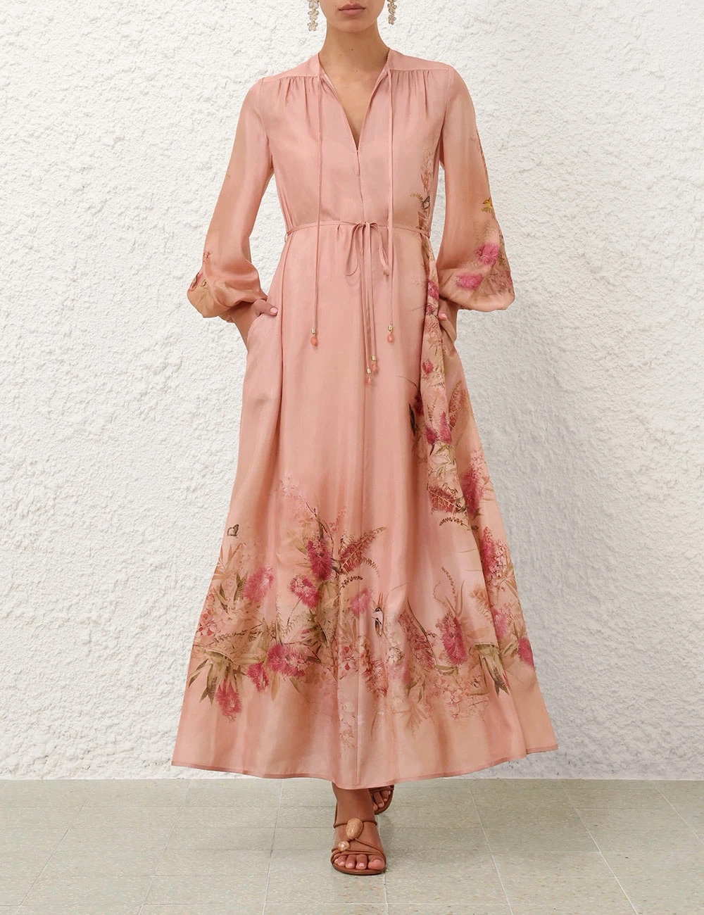 Zimmermann Cascadian Billow Maxi Dress