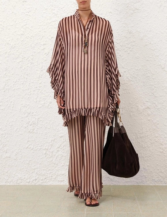 Zimmermann balance ruffle top+pant