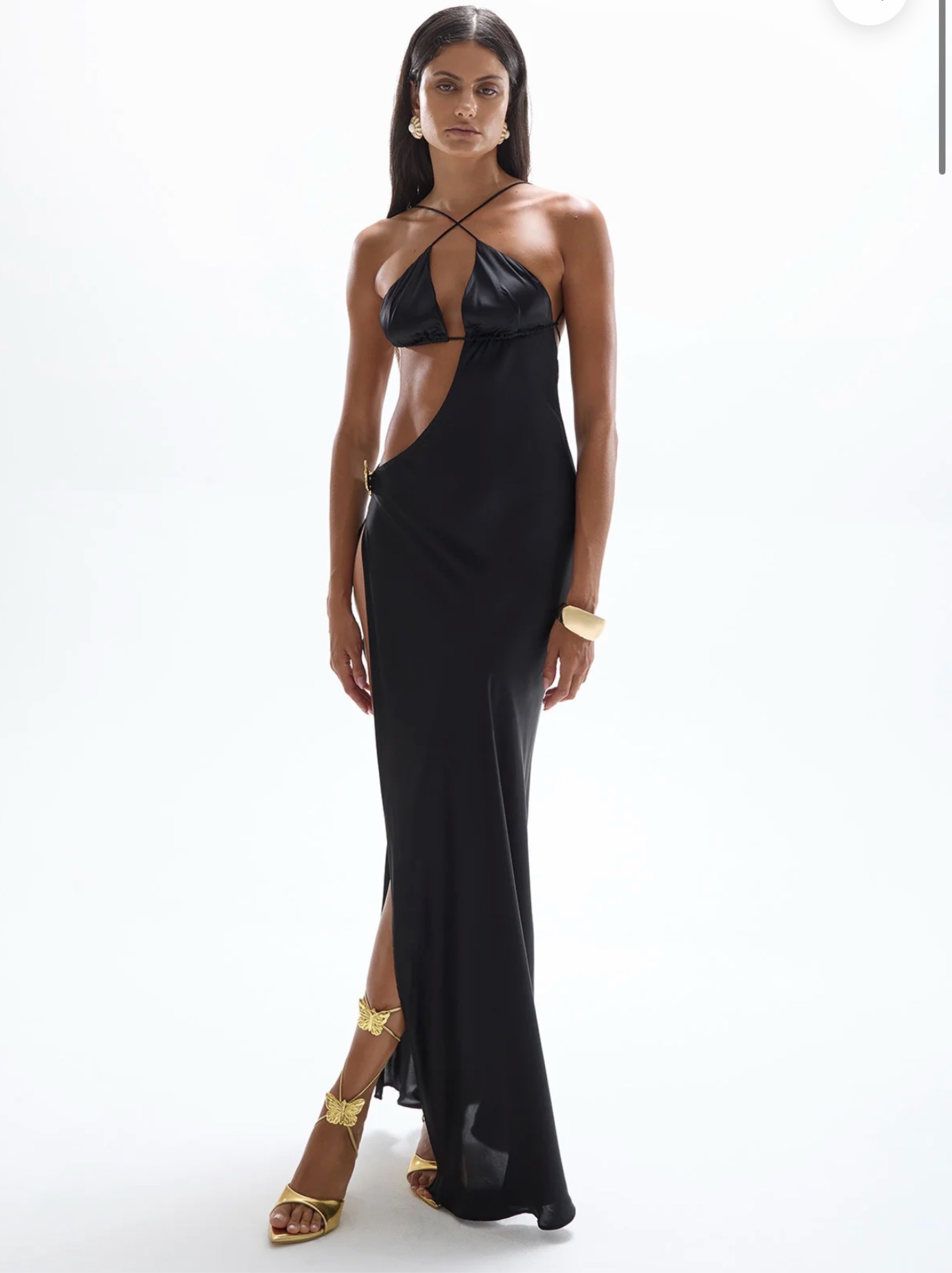 Cin Cin Balck Villa Maxi - Size M