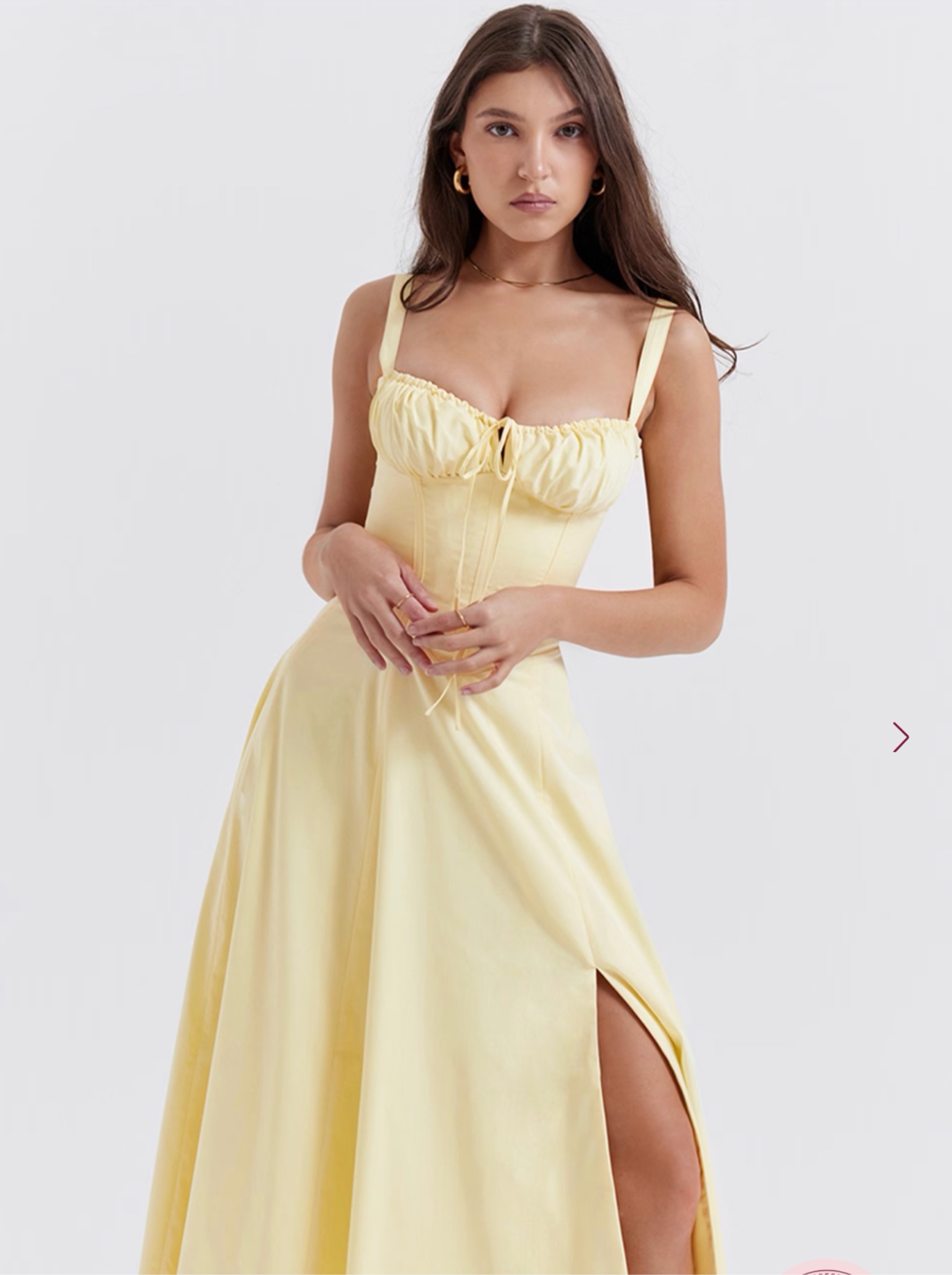 House Of CB Carmen Dress Size M (Plus Cup size)