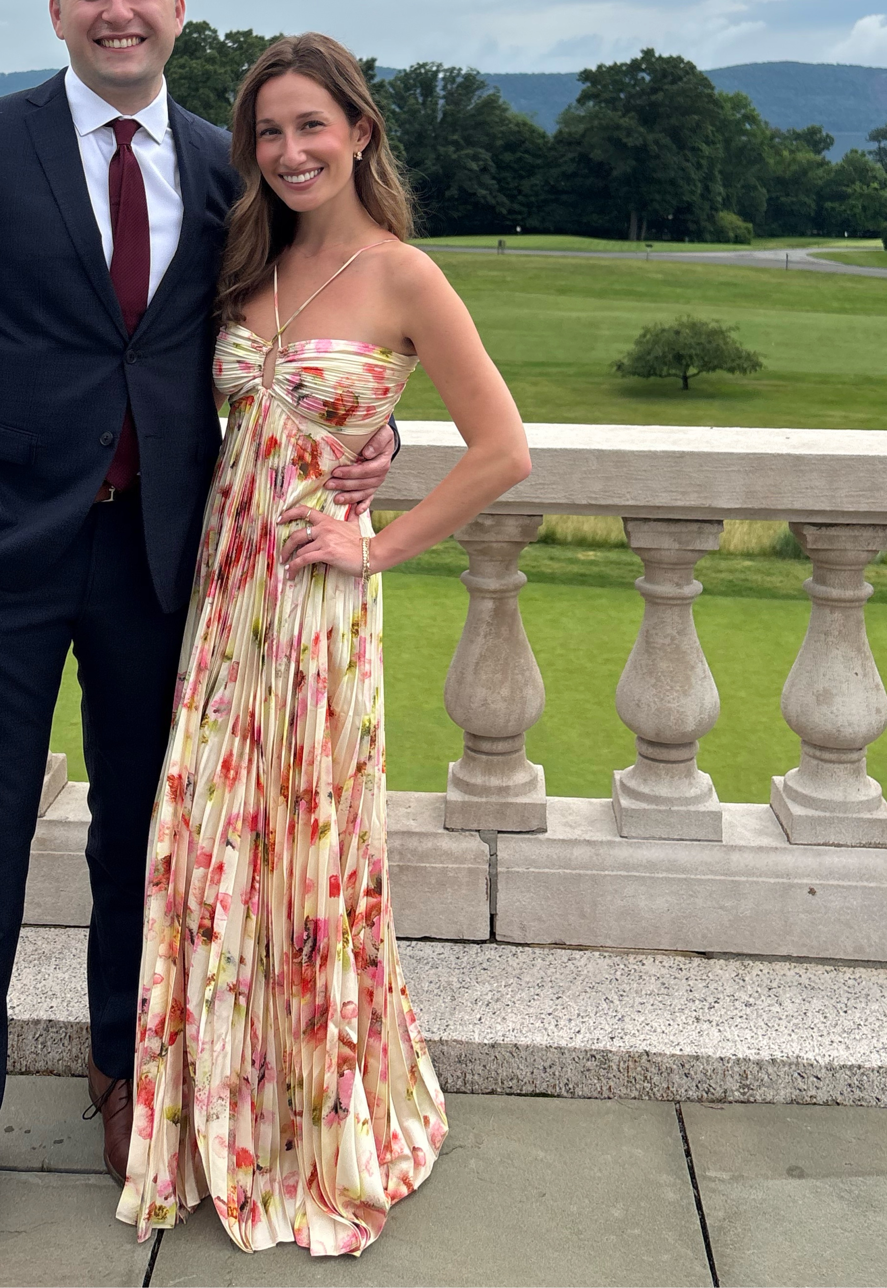 alc pleated dress dupe A field report on the ALC Delfina Dress dupe : r/weddingdress