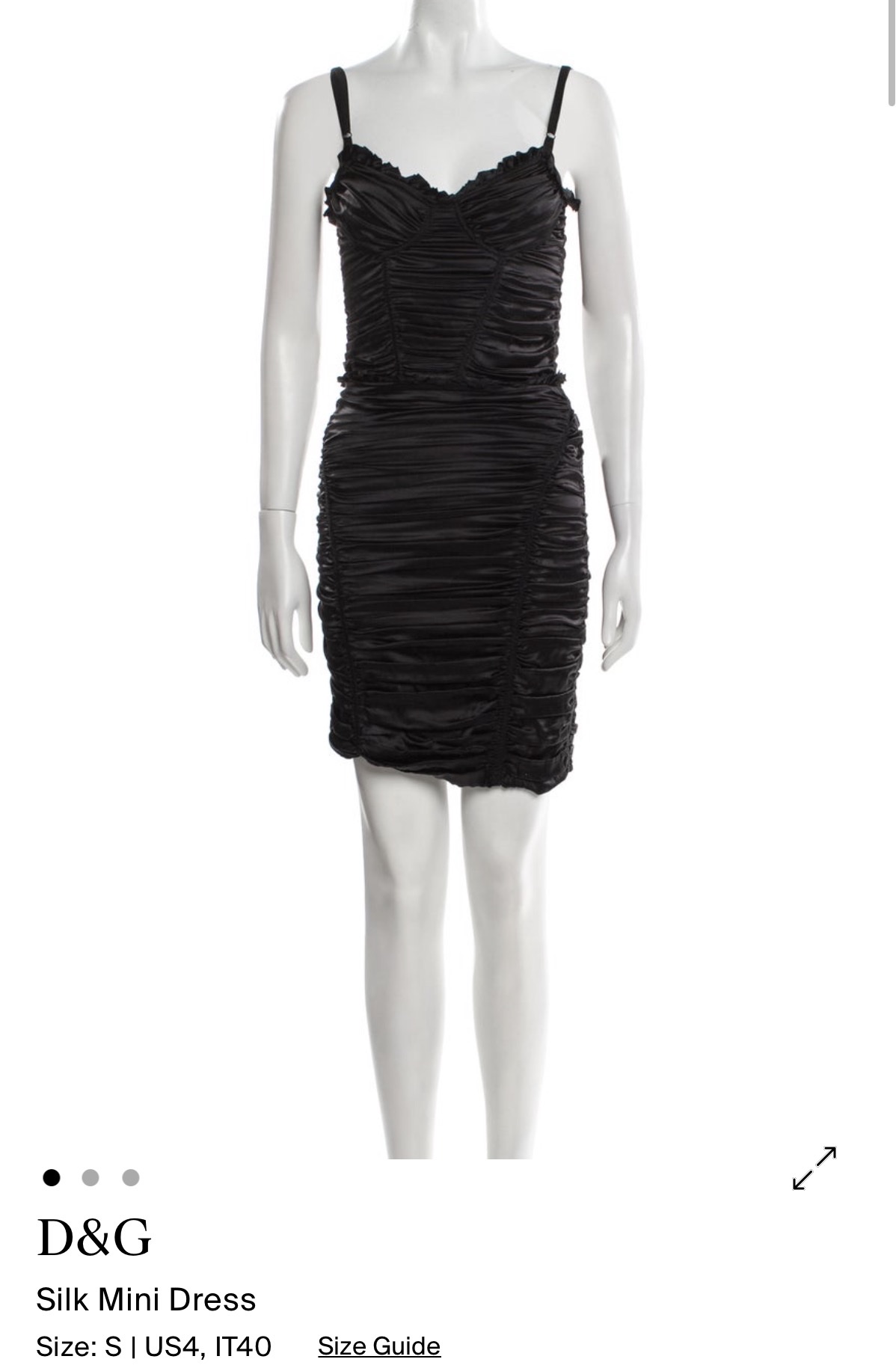 D&G black dress by Dolce & Gabanna - Pickle D&G black dress by Dolce & Gabanna - Pickle