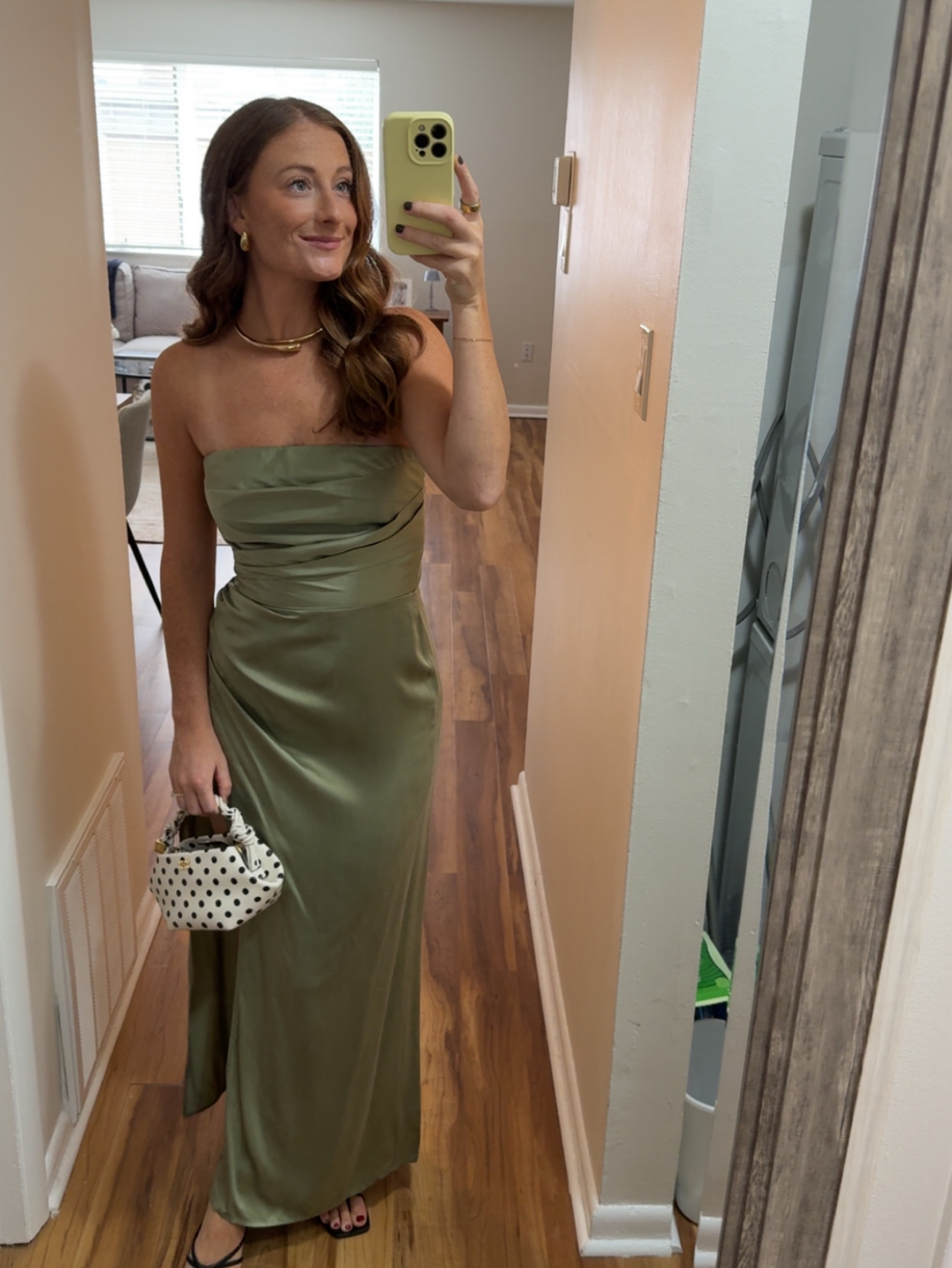 reformation sage bridesmaid dress Reformation Sage green Kastoria Dress by Reformation