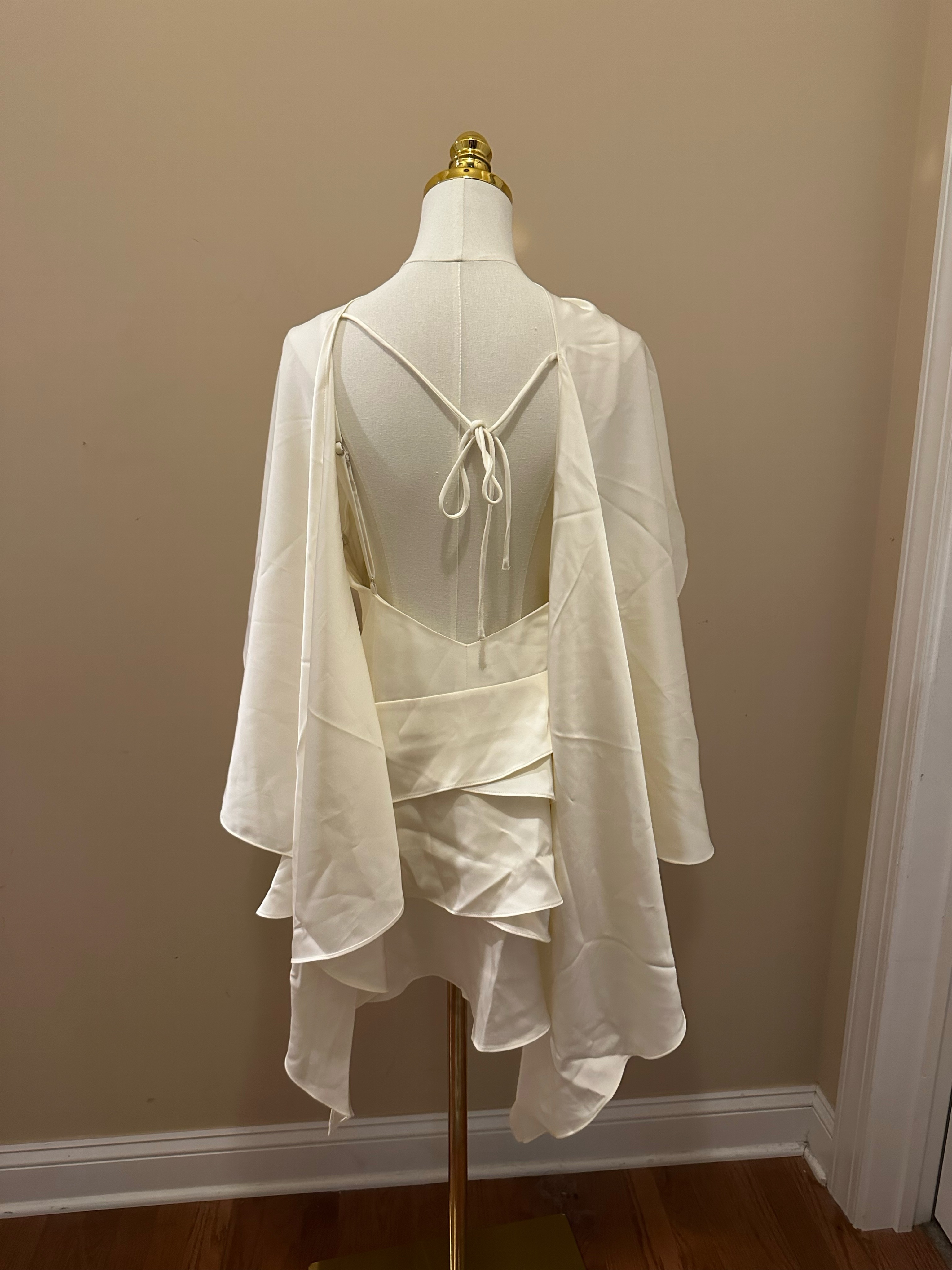 white long sleeve maternity dress Pretty Perfect White Maternity Ruched Mesh Bardot Maxi Dress  Club L  London