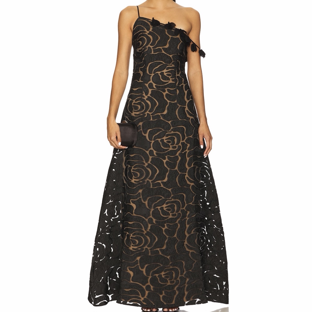 champagne color lace dress v neck tulle long prom champagne evening dress – dresstby Perfect for both outdoor Midi Dress Beach Wedding color:espresso floor length bridesmaid dress