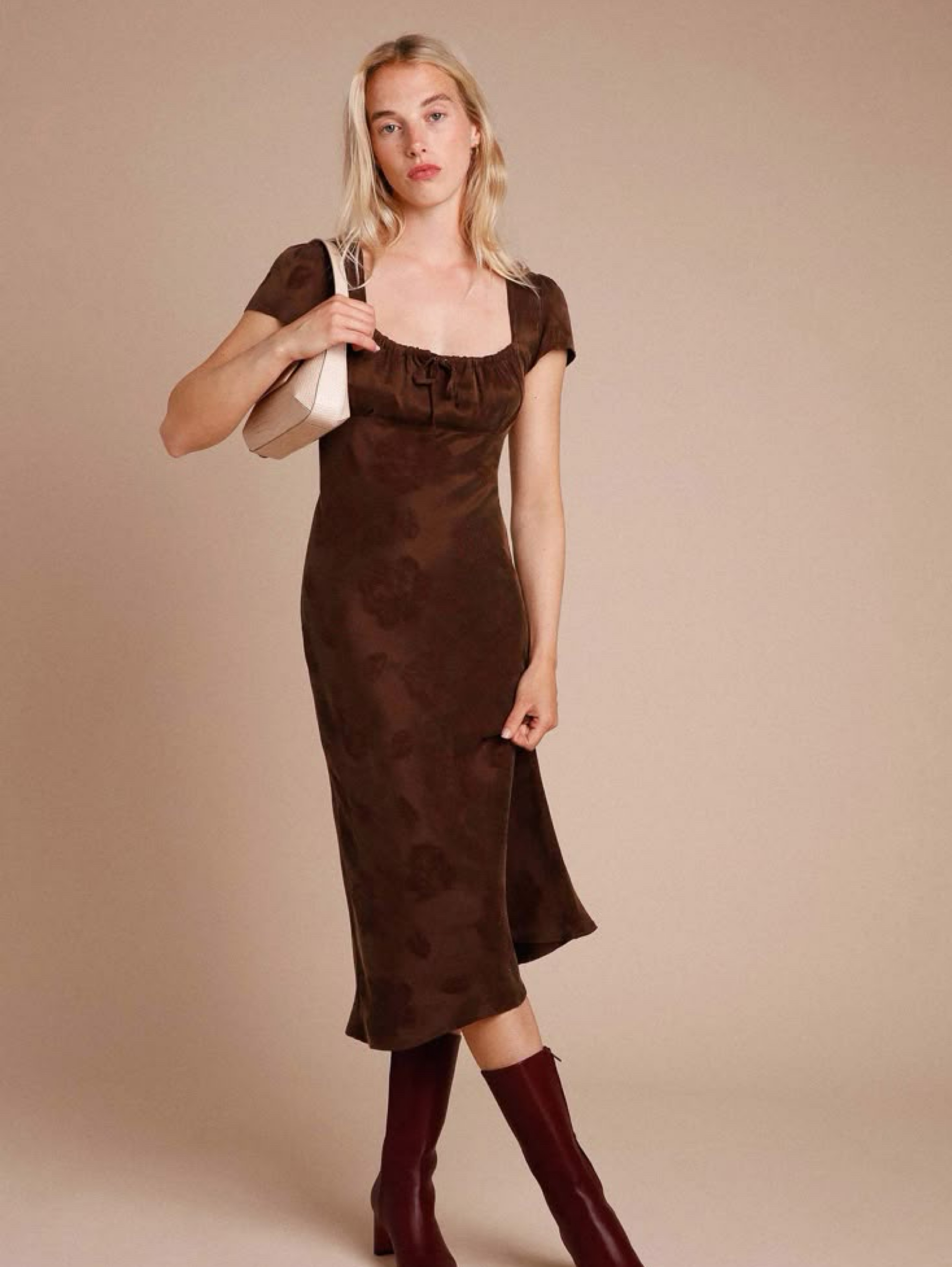 blue bodycon mini dress Let's Mingle V-Neck Lulus | Brown Boho sequin-prom-dresses this dress will make Color::#13-Cherry