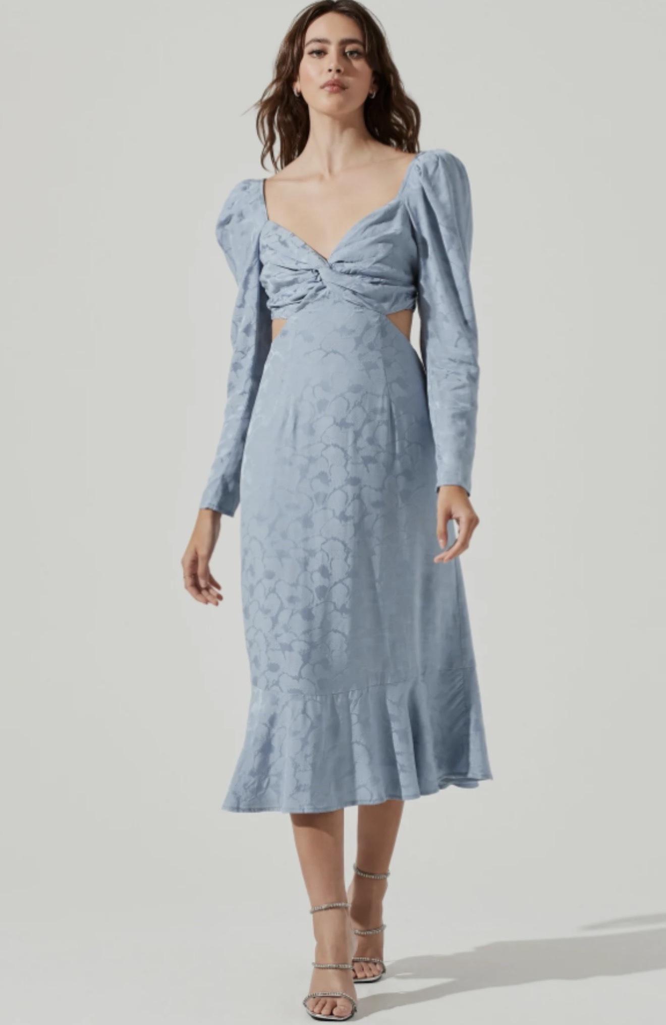 bloomingdales black midi dress Nocturne Bloom Midi Dress