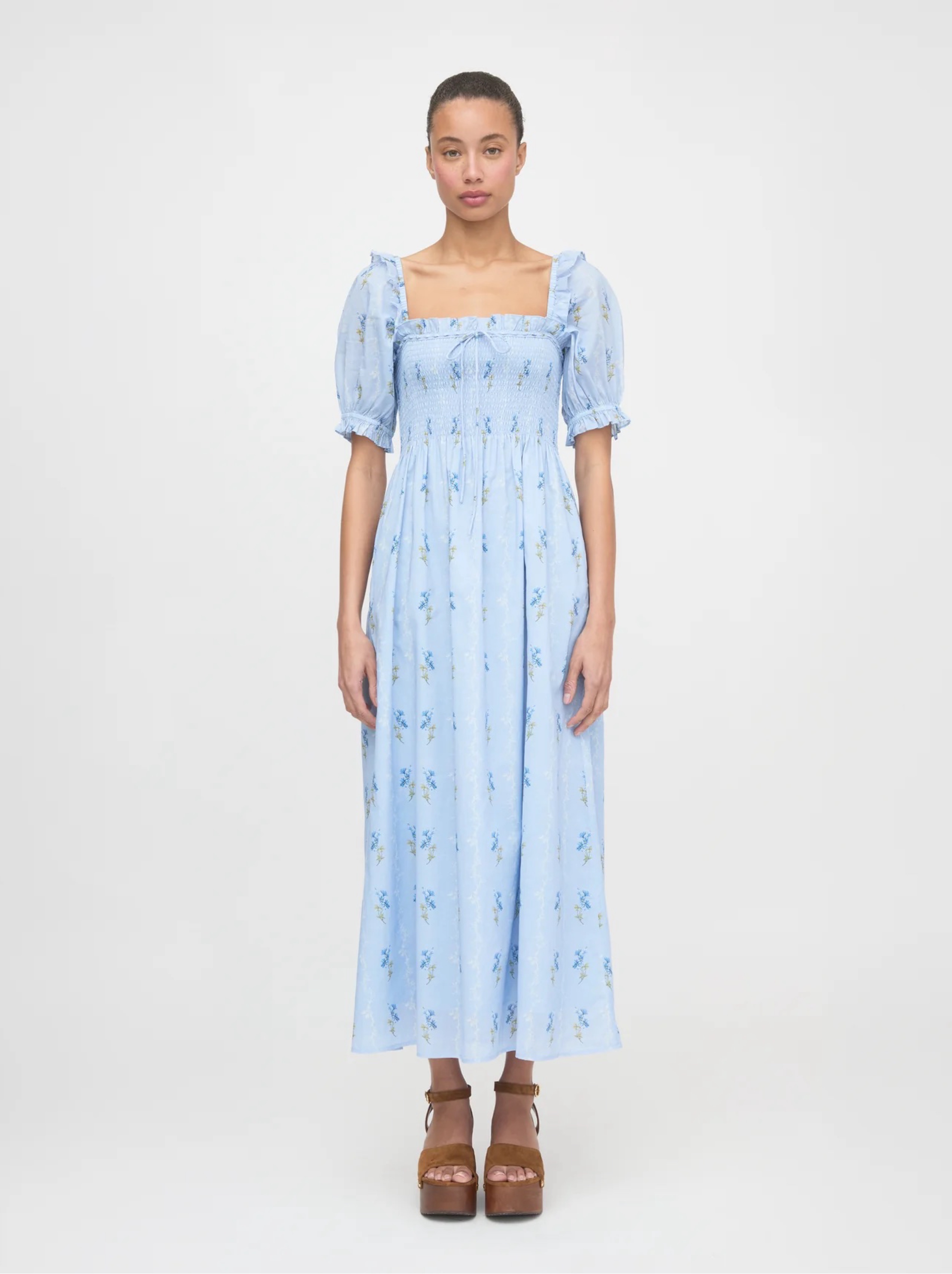 Hill House Scarlett Nap Dress in Bluebell Waltz