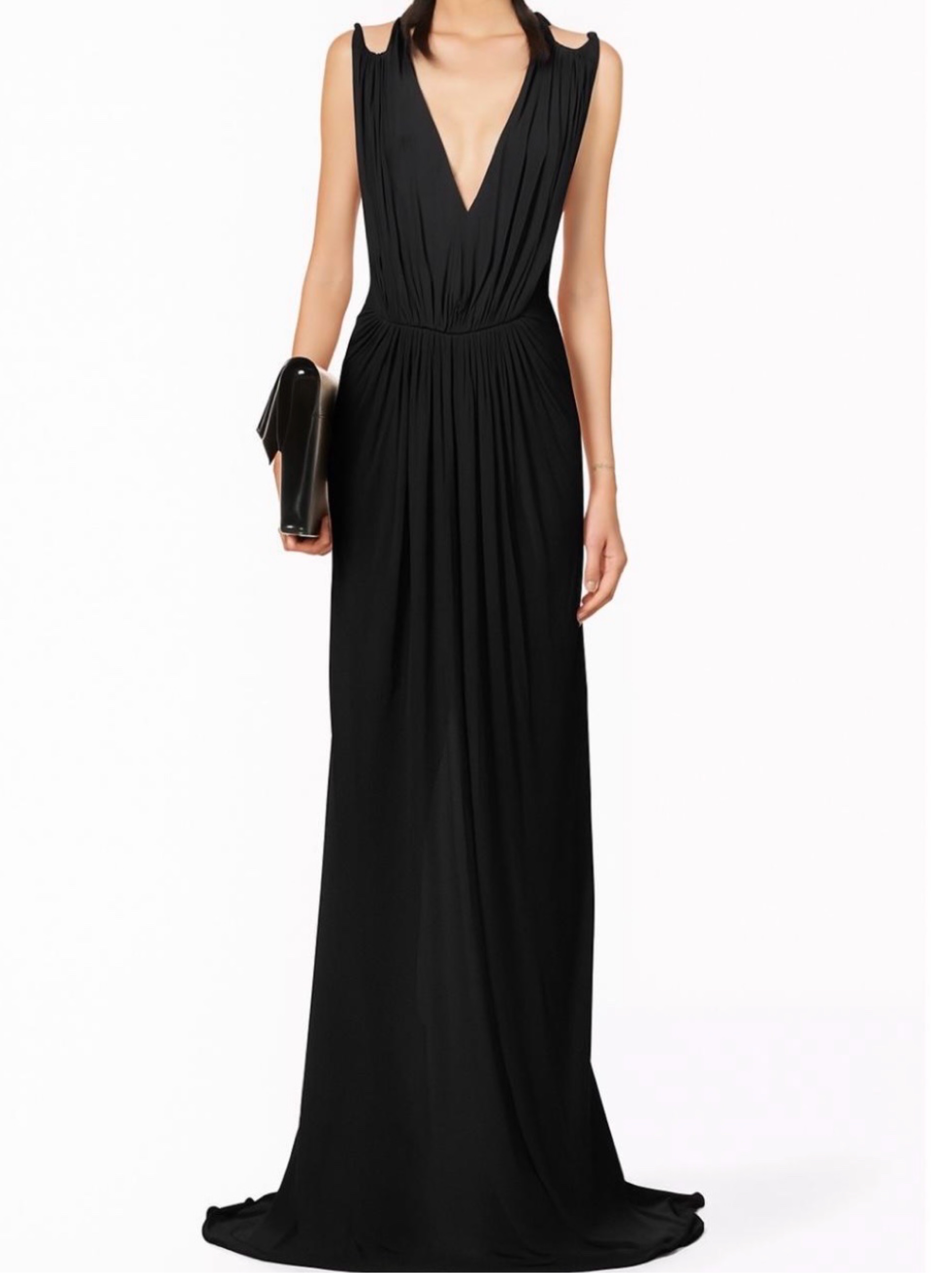 Rick Owens Helena Maxi dress in black