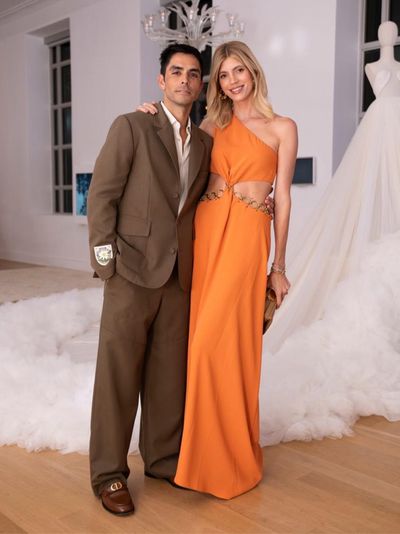 Alexis Saint Lucia Dress | Orange One Shoulder Gown, Orange