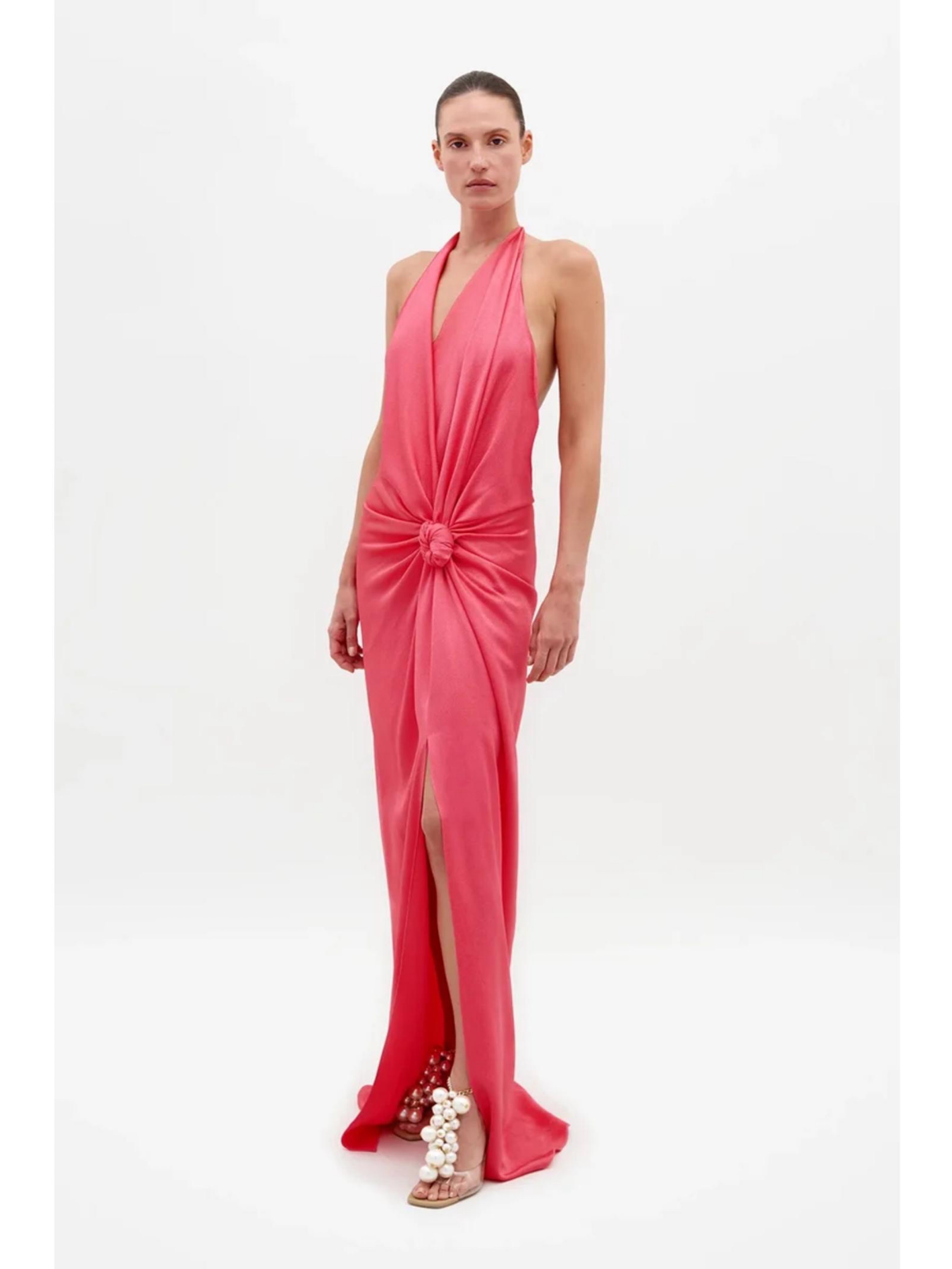 Silvia Tcherassi Torgiano Dress | Hot Pink Formal Dress, Pink Wedding Guest Dress, Pink Dress